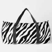 Exotic Zebra pattern Black and White Plunjezak (Achterkant)