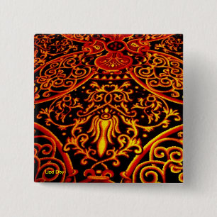 "Exotica" Square Button