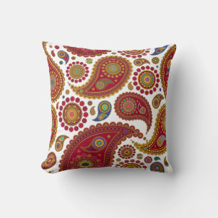 Exotique Paisley Coussin Mojo américain