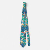 Exotiques feuilles tropicales cravate - Été (Devant)