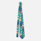 Exotiques feuilles tropicales cravate - Été (Dos)
