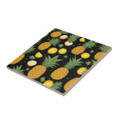 Exotisch ananaspatroon tegeltje (Zijkant)