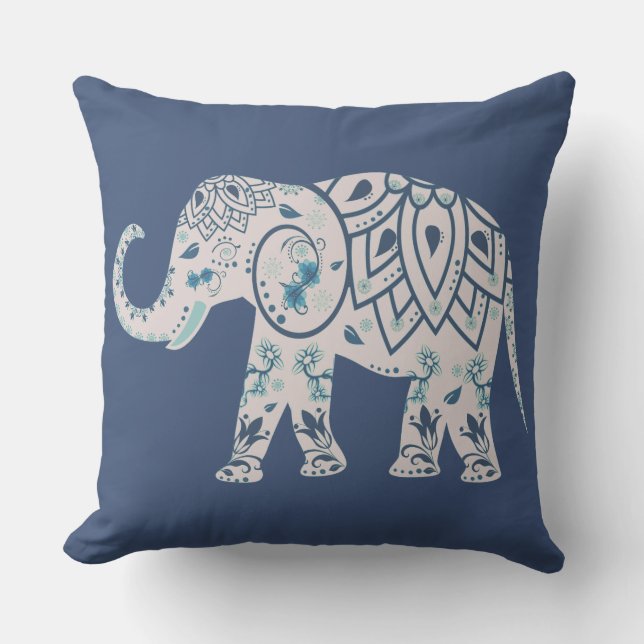 Exotisch Aziatisch thema Accent Pillow #3 Kussen (Voorkant)