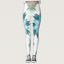 Exotisch blauw Bloem Mandala