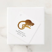 Exotisch bos bedankjes labels (In situ)