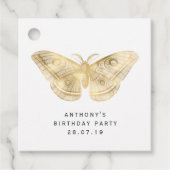 Exotisch bos bedankjes labels (Voorkant)