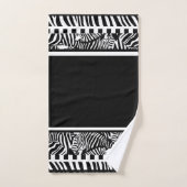 Exotisch Dier Zwart-wit Zebra Print Handdoek (Handdoek)