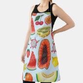 Exotisch fruit: trendy print naadloos. schort (Insitu)