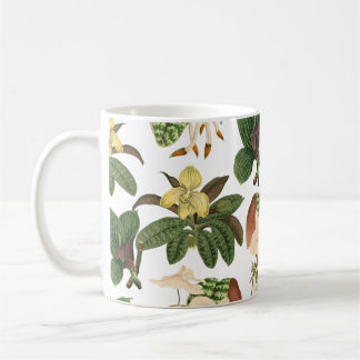 Exotisch huis planten botanische motief koffie mok