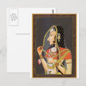 EXOTISCH INDIAANSE PRINCESS  BETEREN BRIEFKAART (Voorkant / Achterkant)