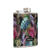 Exotisch kleurrijk Oerwoud met naam Heupfles (Rechts)