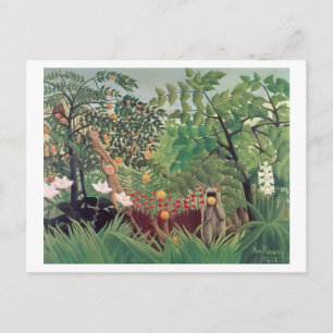 Exotisch landschap, 1910 briefkaart