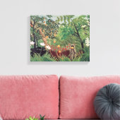 Exotisch landschap, 1910 canvas afdruk (Insitu (Woonkamer))