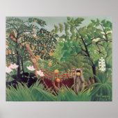 Exotisch landschap, 1910 poster (Voorkant)