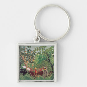 Exotisch landschap, 1910 sleutelhanger