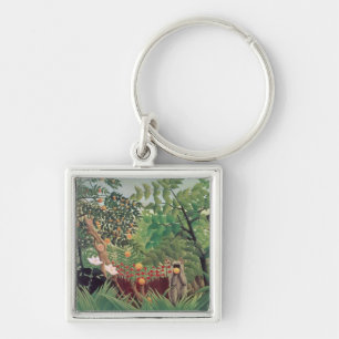 Exotisch landschap, 1910 sleutelhanger