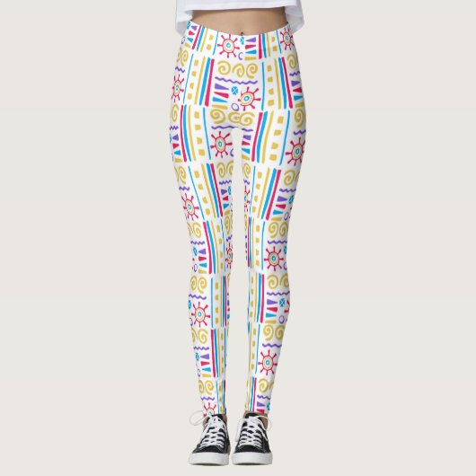 exotisch leggings (Voorkant)