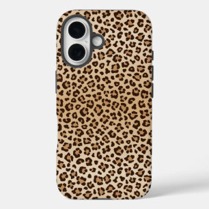 Exotisch luipaardprintpatroonontwerp iPhone 16 hoesje