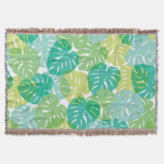 Exotisch Plant: Tropical Monstera Deken