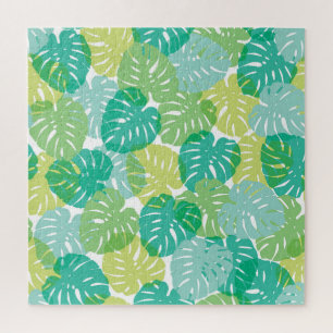Exotisch Plant: Tropical Monstera Legpuzzel