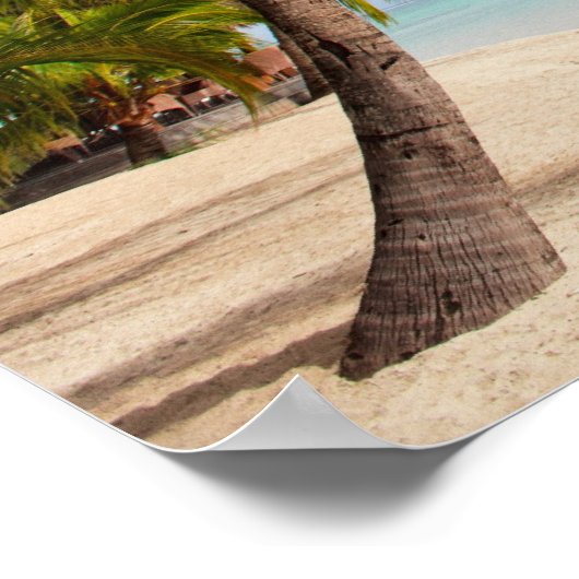 Exotisch resort poster (Hoek)