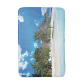 Exotisch strand badmat (Voorkant Verticaal)