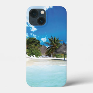 Exotisch strand iPhone 13 mini hoesje