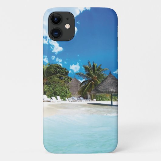 Exotisch strand  Case-Mate iPhone case (Achterkant)