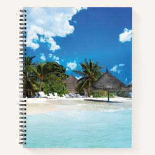 Exotisch strand notitieboek