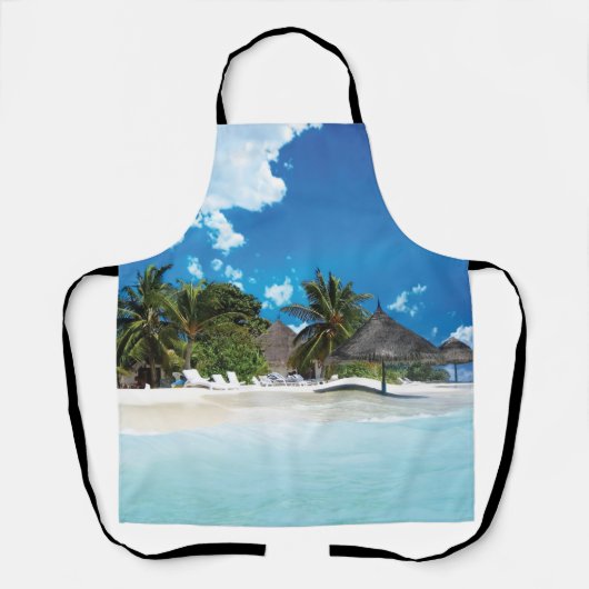 Exotisch strand schort (Voorkant)