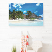 Exotisch strand spandoek (Insitu)