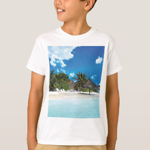 Exotisch strand  t-shirt