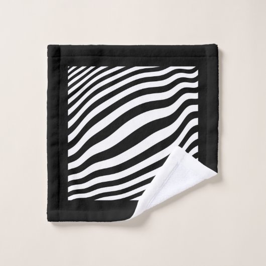 EXOTISCH ZEBRA-ONTWERP BAD HANDDOEK (Wasdoekje)
