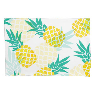 Exotische ananas: Geel genot. Kussensloop