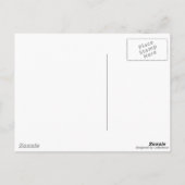 Exotische bloem, Briefkaart (Achterkant)