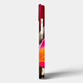 Exotische bloemachtergrond-plumerie-bloemen Case-Mate iPhone case (Achterkant / Links)