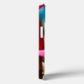 Exotische bloemachtergrond-plumerie-bloemen Case-Mate iPhone case (Achterkant / Rechts)