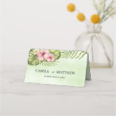 Exotische bloemen (Achterkant)