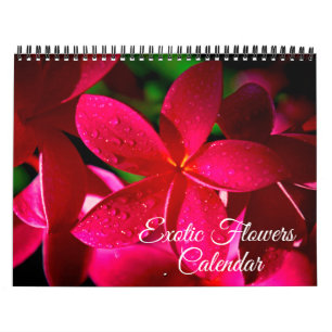 Exotische Bloemen Kalender