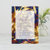 Exotische bosritdouche kaart (Staand voorkant)