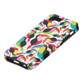 exotische braziliaanse touchvogel Case-Mate iPhone case (Onderkant)