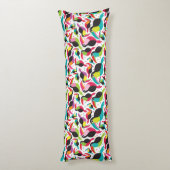 exotische braziliaanse touchvogel lichaamskussen (Achterkant (Verticaal))