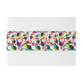 exotische braziliaanse touchvogel uitnodigingen wikkel (Achterkant Voorbeeld)