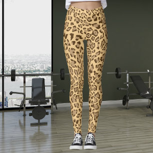 Exotische Cheetah Print Leggings