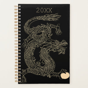 Exotische Chinese draak Magische creatie Planner