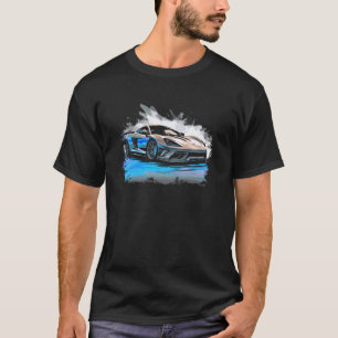 Exotische Concept Sportwagen Supercar Luxe Hyperca T-shirt
