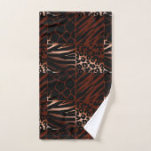 Exotische dierenprint bad handdoek (Handdoek)
