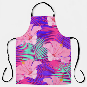 Exotische flamingo's: tropisch roze Vintage. Schort