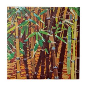 Exotische Flora #6 op SunshineDazzle Tegeltje