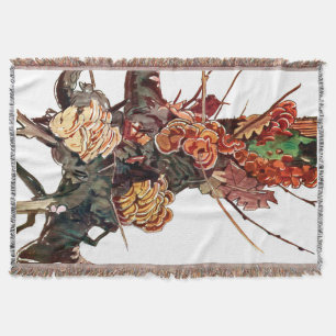 Exotische Flora #9 op SunshineDazzle Deken